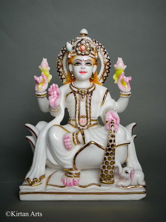 Marble Lakshmi Devi 12"