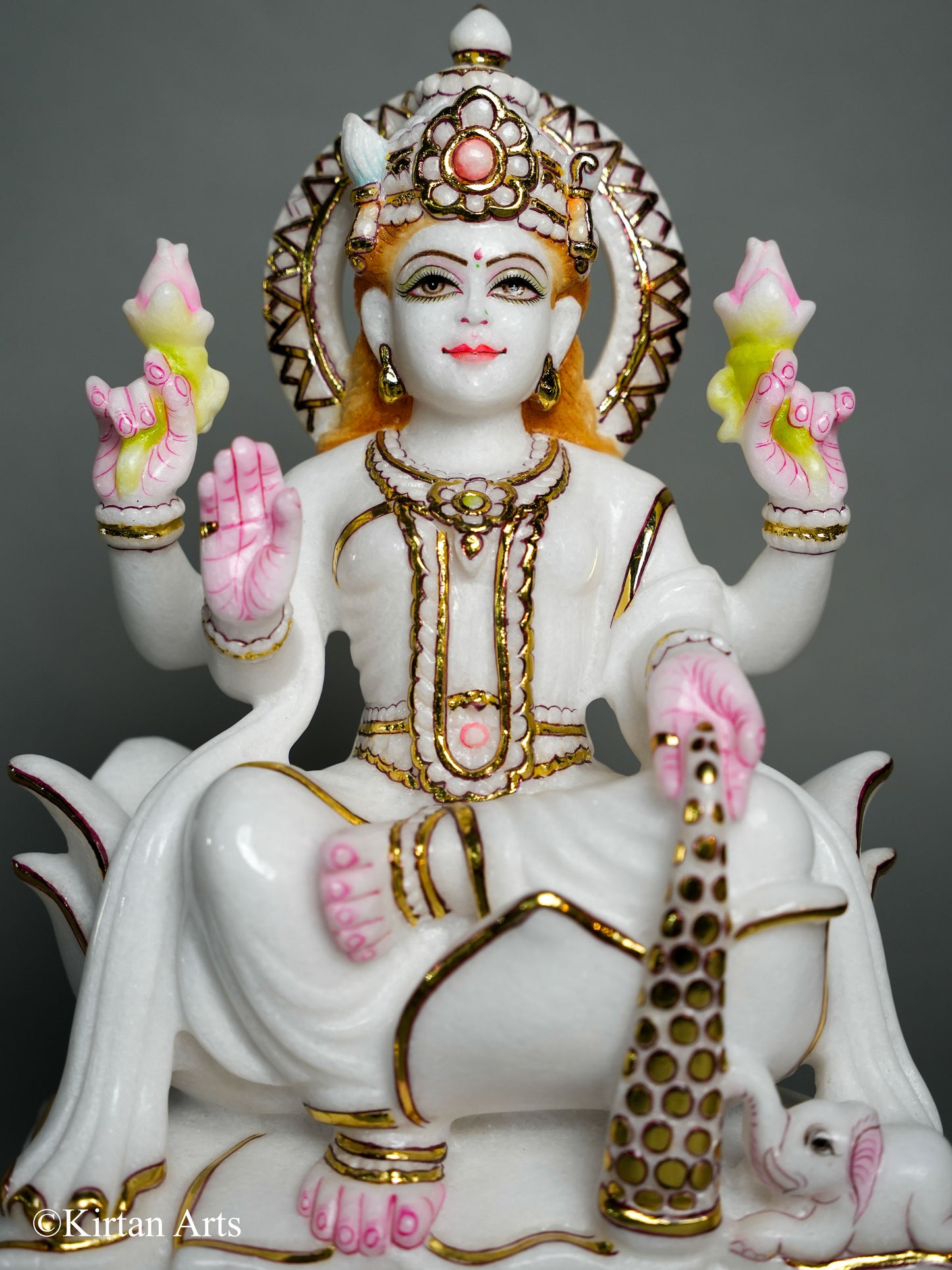 Marble Lakshmi Devi 12"