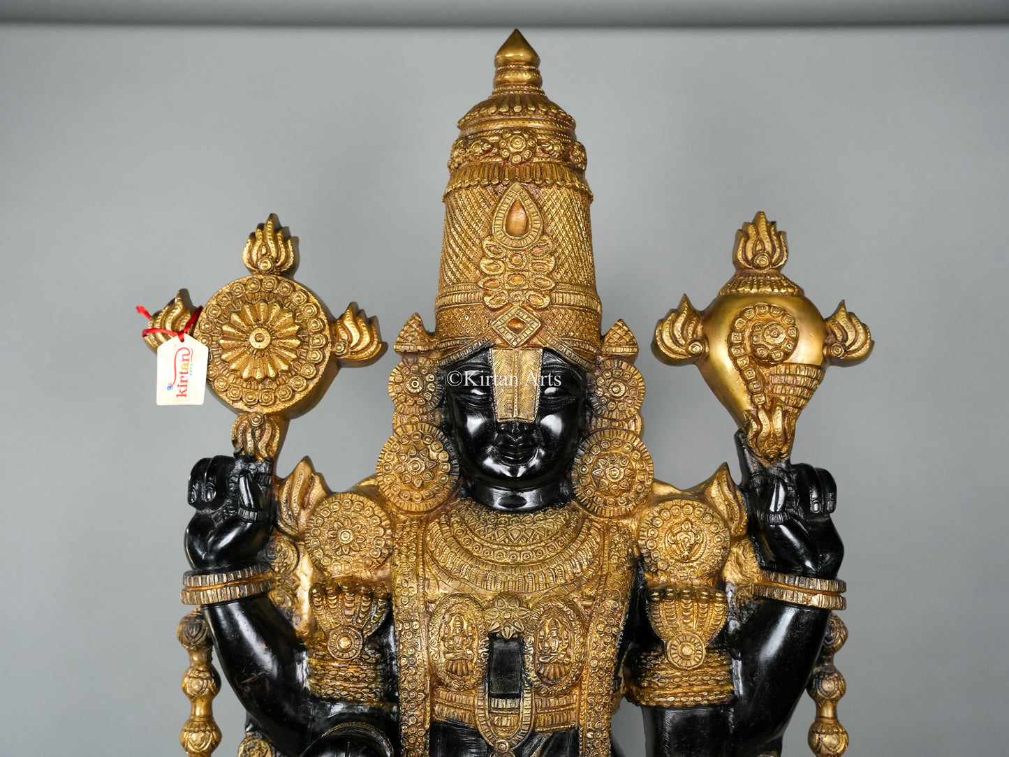 Brass Tirupati Balaji Idol | Lord Venkateswara | 48 Inches