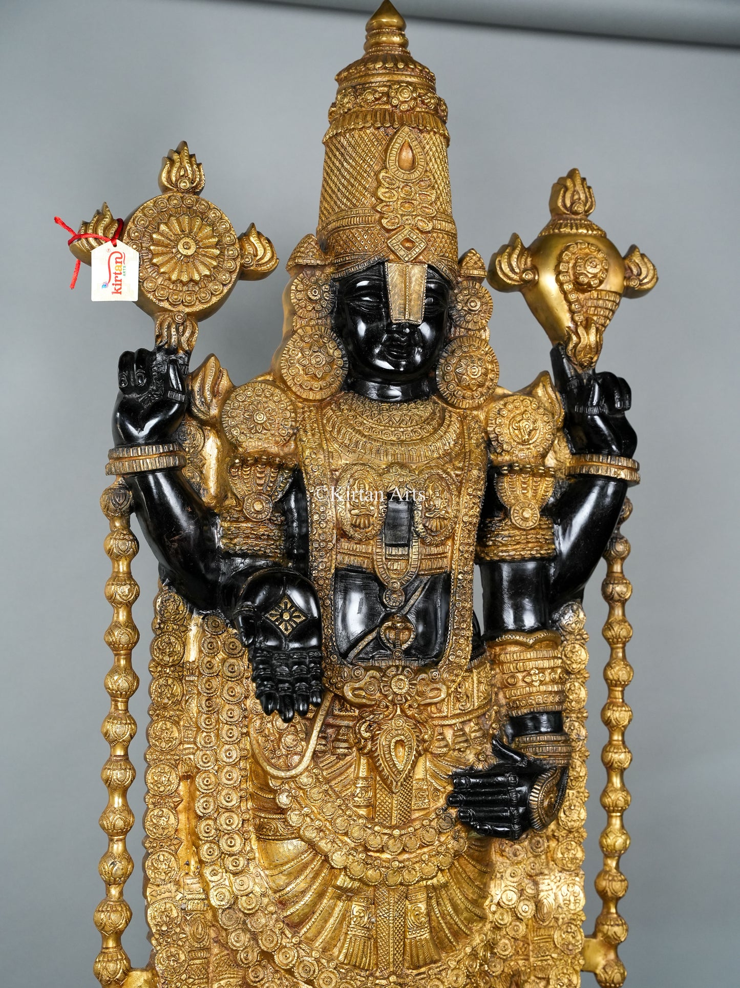 Brass Tirupati Balaji Idol | Lord Venkateswara | 48 Inches