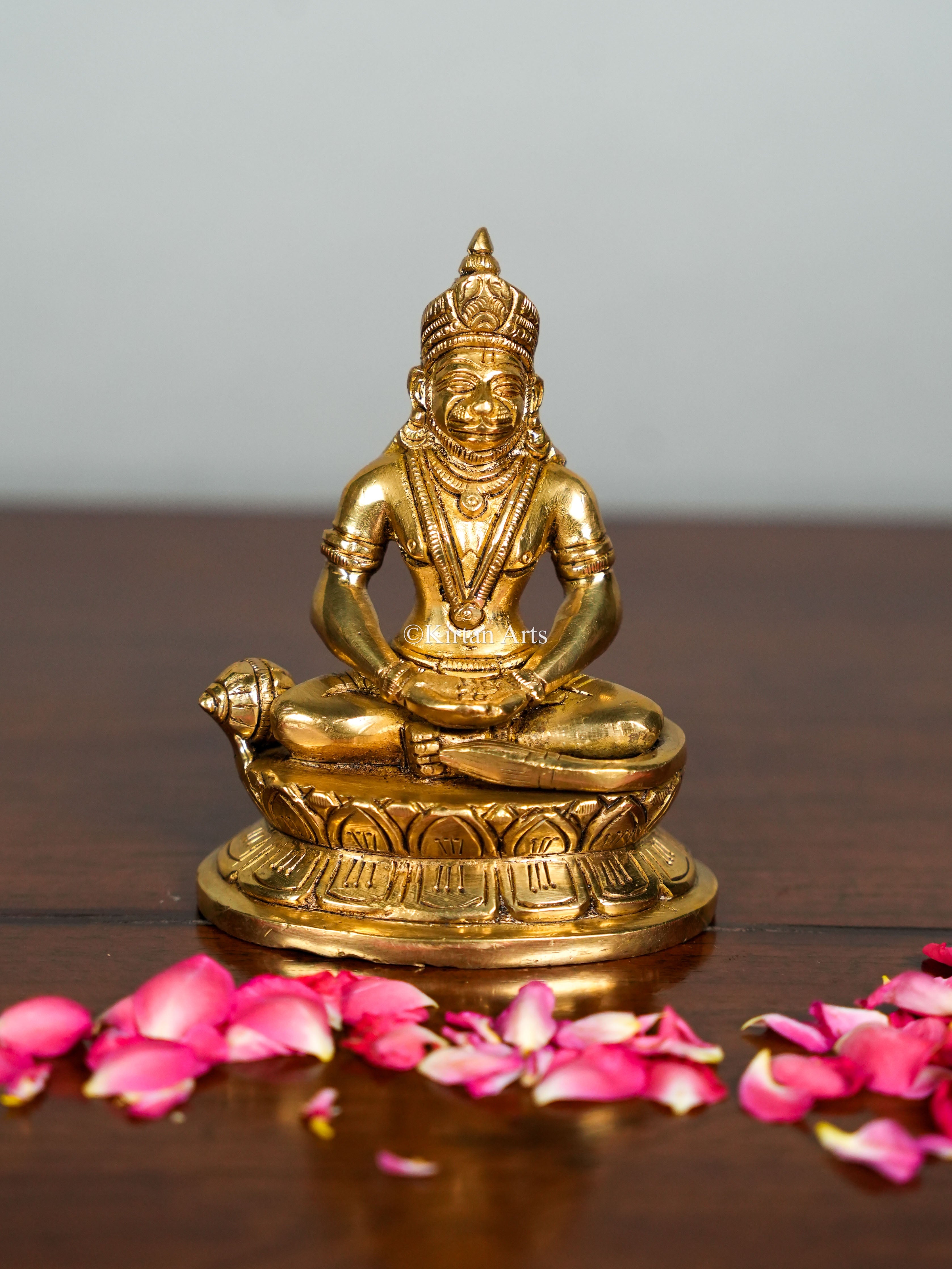 Brass Lord Hanuman 4.5