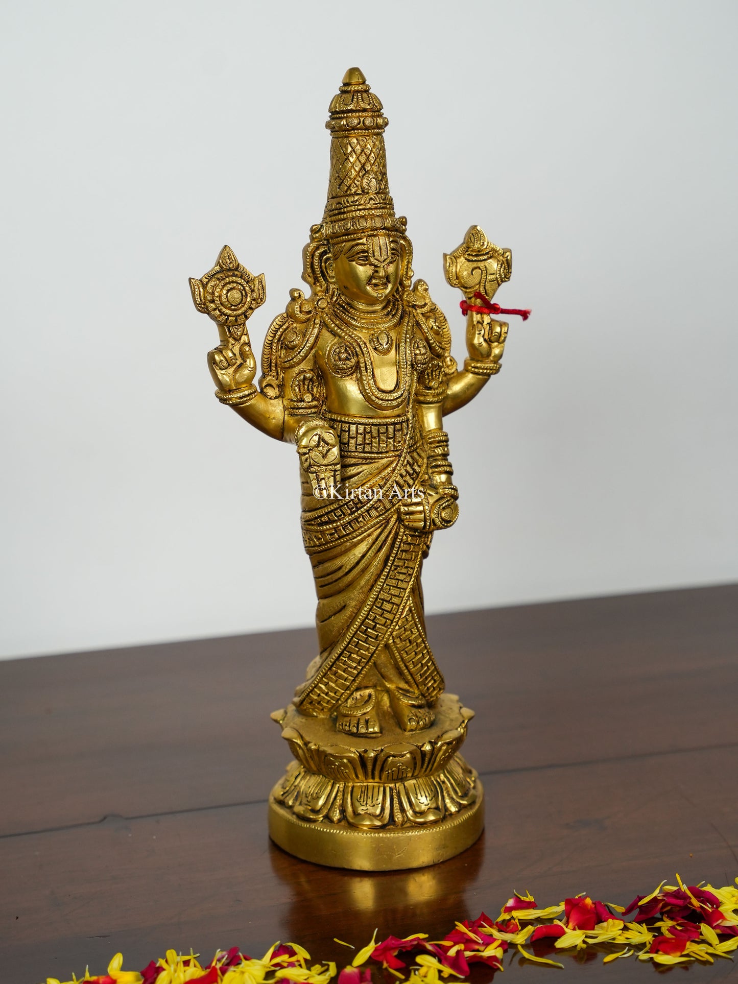 Brass Lord Tirupati Balaji | Venkateswara Swamy | 16"