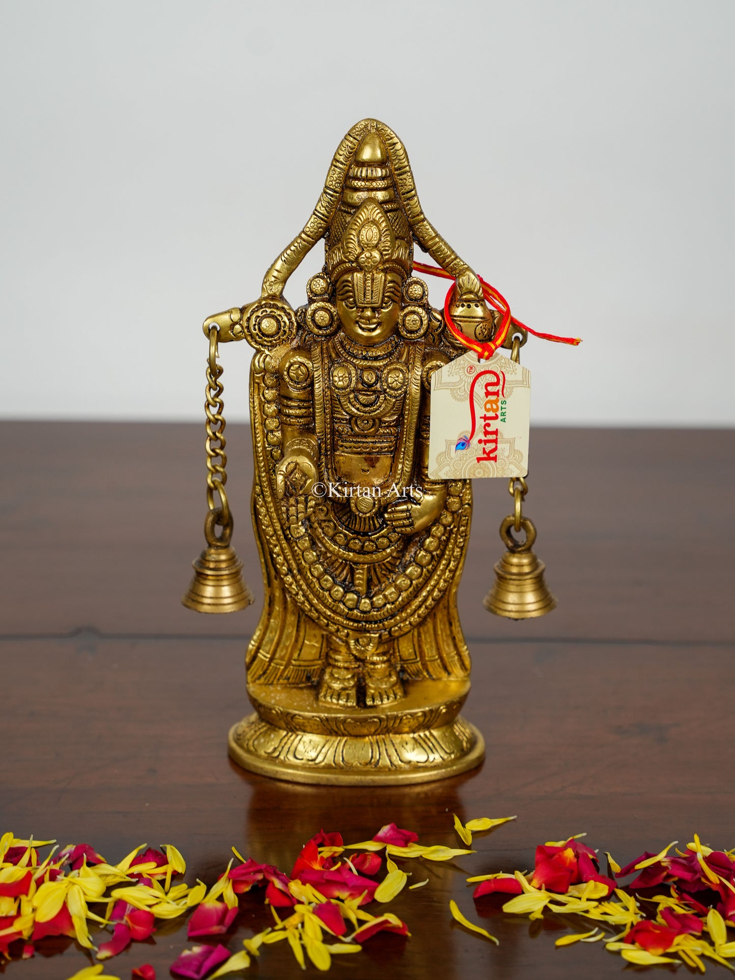 Brass Lord Tirupati Balaji | Venkateswara Swamy | 10"