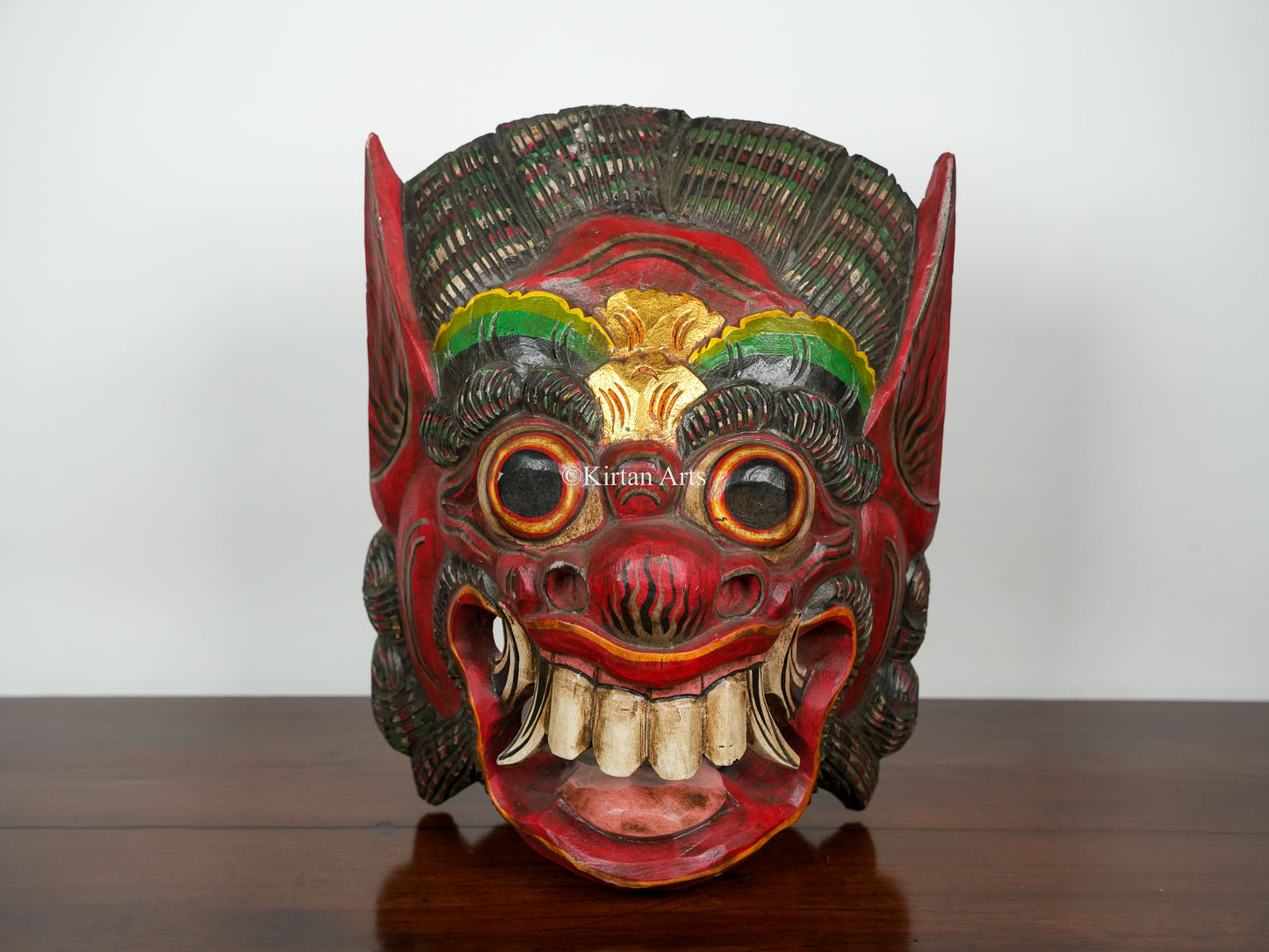 Balinese Wooden Mask | 18.5"