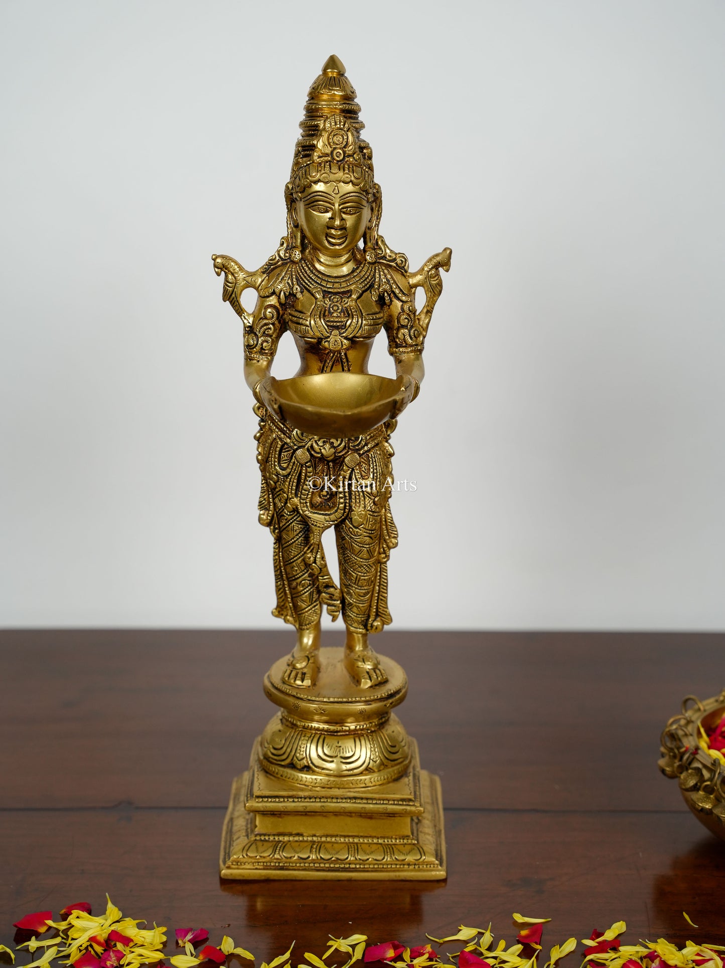 Brass Deep Lakshmi Pair 17.5"