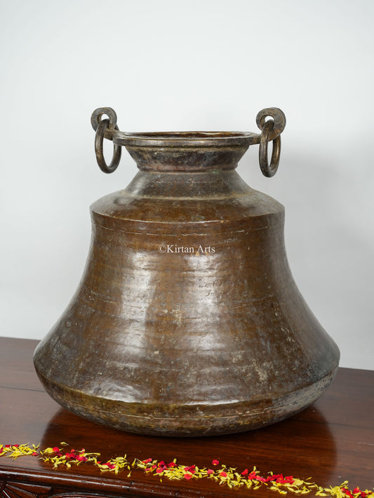 Brass Pot/Handi | Large | 24" | Antique