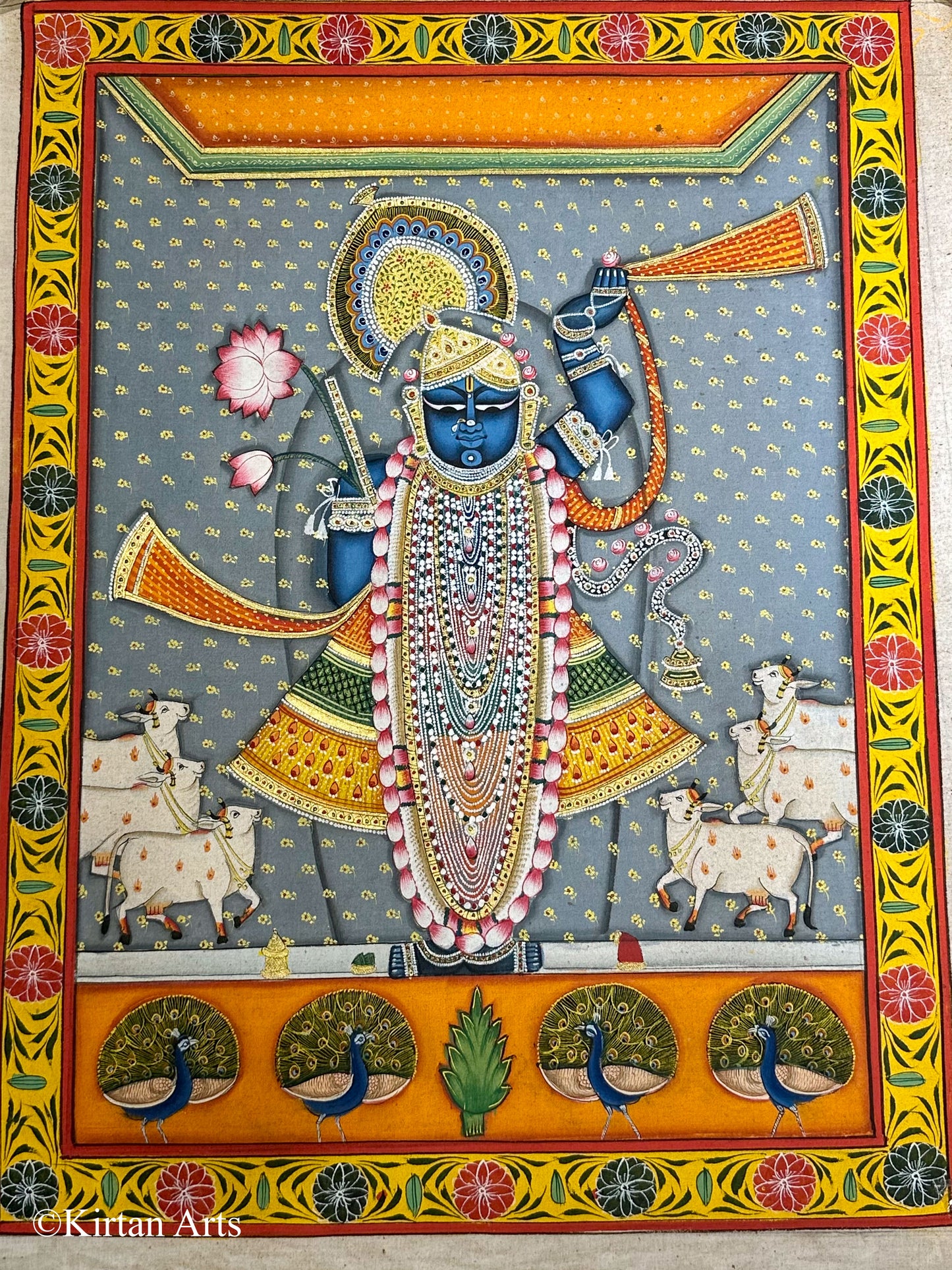 Shrinathji Pichwai Antique Style 24"