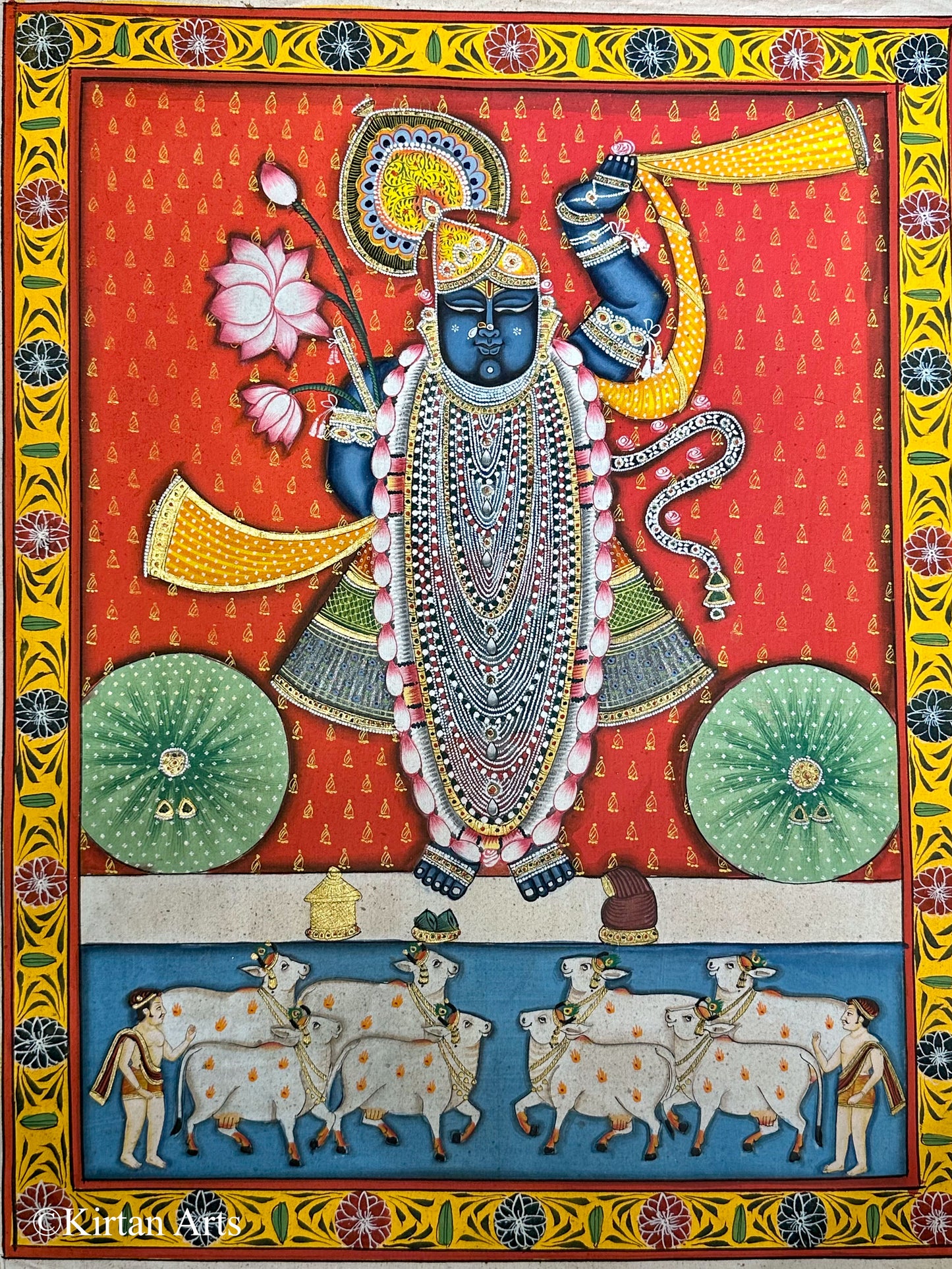 Shrinathji Pichwai Antique Style 24"