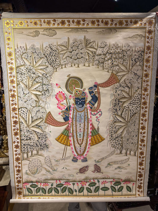 Shrinathji Pichwai Painting | 4x3 ft